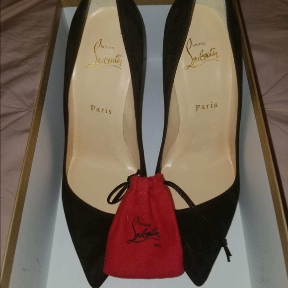 Christian Loubotins Corneille 100 mm suede - Picture 2 of 8